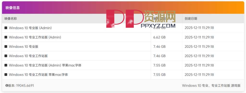 【不忘初心游戏版】2026.3.11更新[太阳谷] Windows10 22H2（19045.7058） X64 无更新[2.94G]