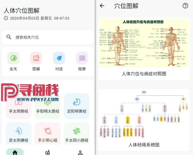 安卓Android 人体穴位图解 v3.2.0高级版 经络穴位查询 中医养生保健宝典